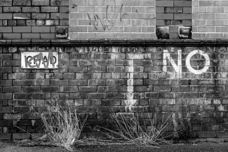 Chad. No! A study of brick walls in Manchester